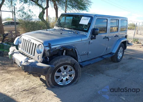 2016 Jeep Wrangler Unlimited Sahara z USA, uszkodzony, nr VIN 1C4BJWEG2GL295013